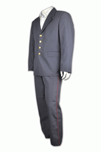 SE017 Security Uniform Suit tailor made security uniform supply team group uniform supplier company hk 